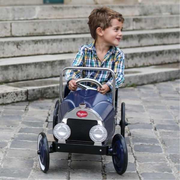 Baghera Classic Blue Pedal Car