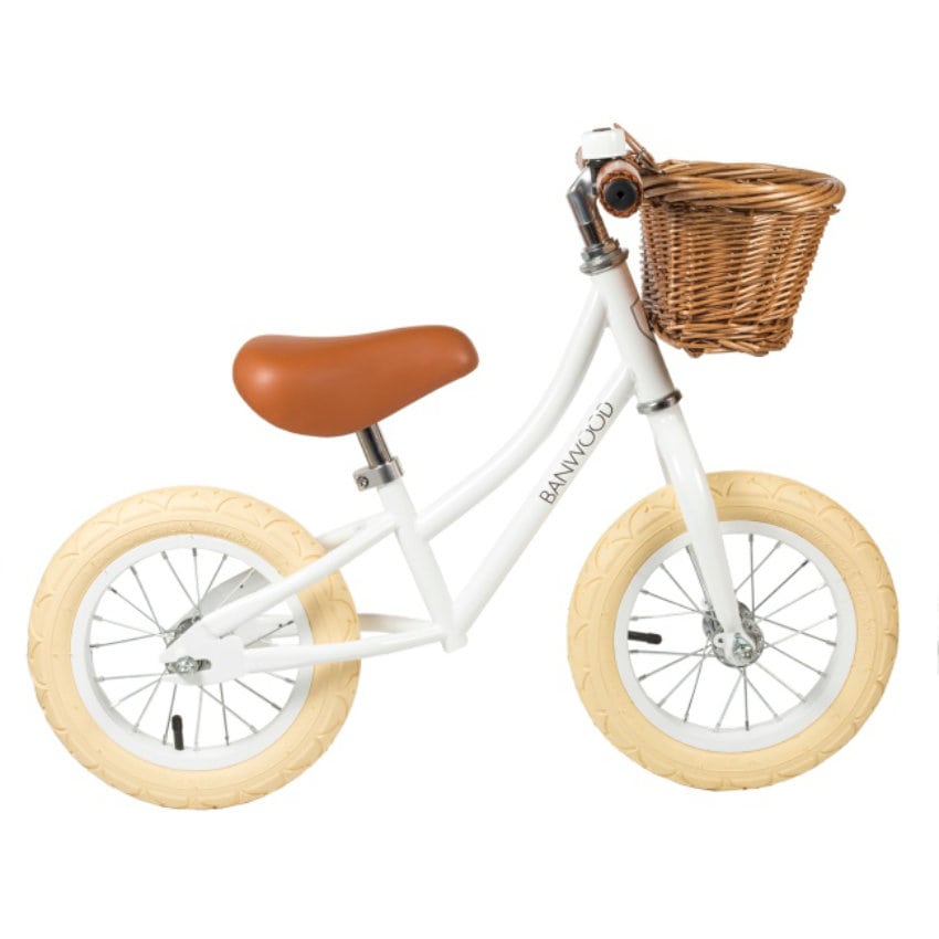 Banwood FIRST GO! Vintage Balance Bike - White