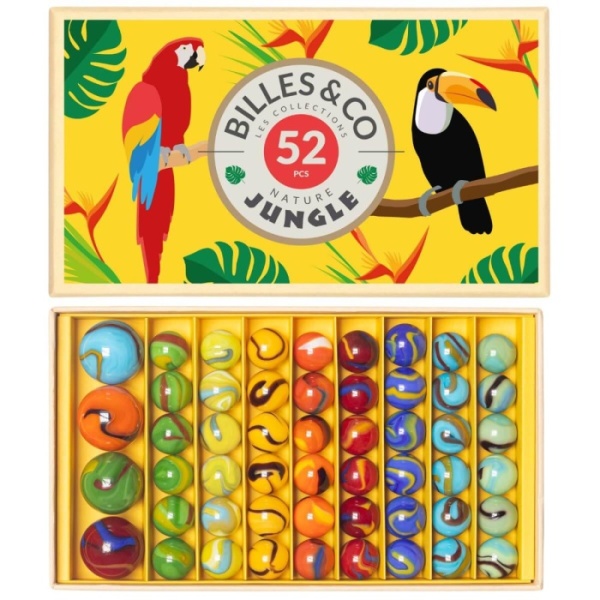 Billes & Co - Jungle  Marbles - Box