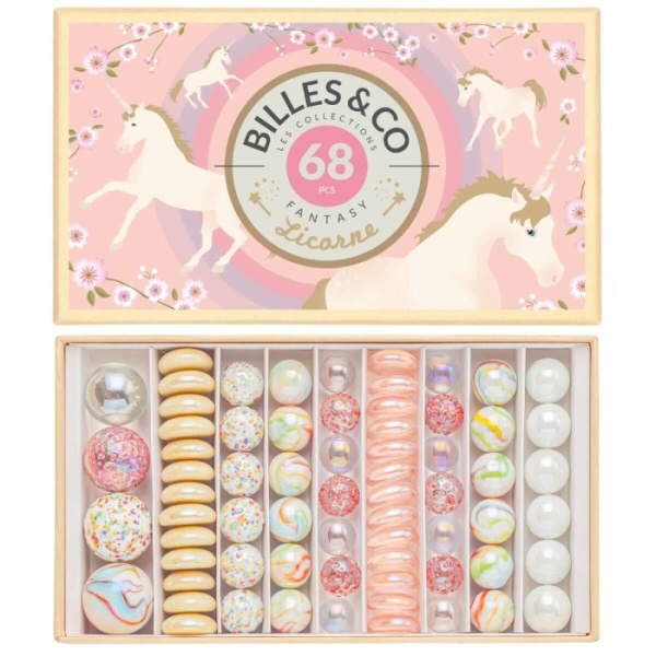 Billes & Co - Unicorn Marbles - Box