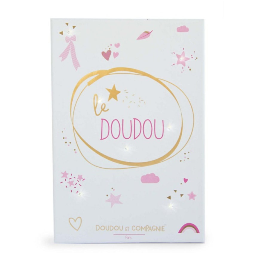 Doudou et Compagine Le Doudou Pantin Bear Pink Box