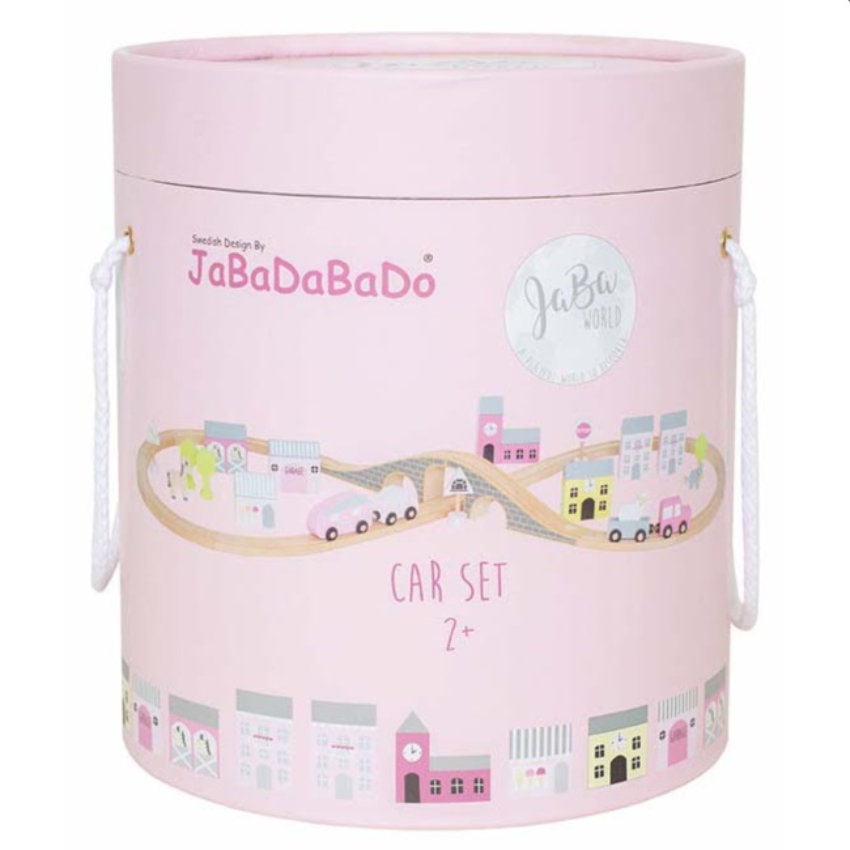 Jabadabado Pink Car Set