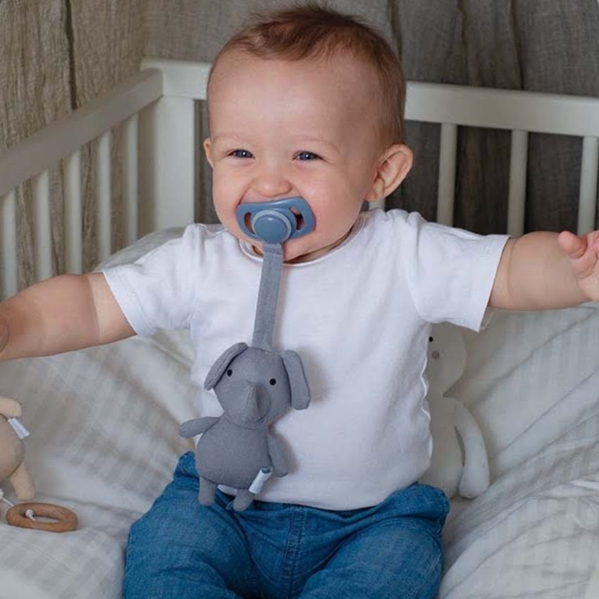 Jabadabado Pacifier Buddie Elephant