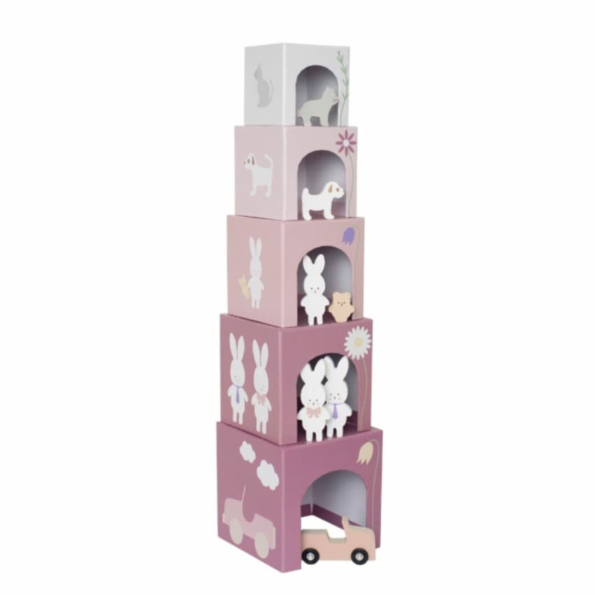 Jabadabado Stacking Cubes - Bunny