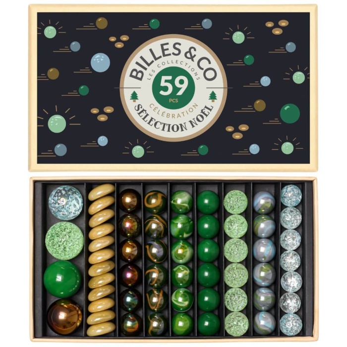 Billes & Co - Christmas Selection Marbles - Box