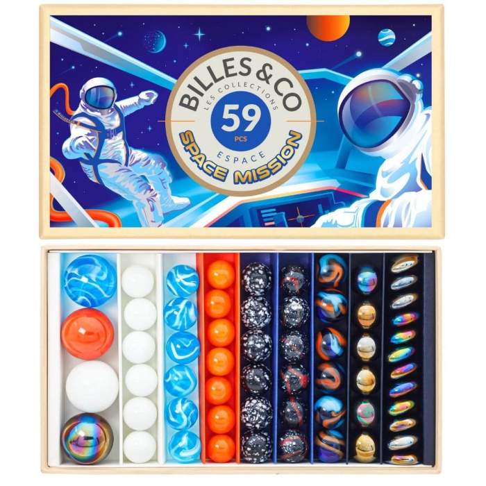 Billes & Co - Space Mission Marbles - Box