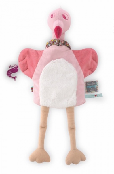 Nopnop Pinky Flamingo Puppet